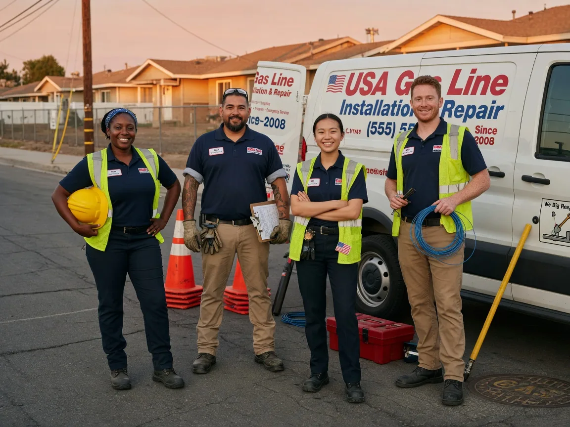 Gas Line Installation company in Realitos, TX